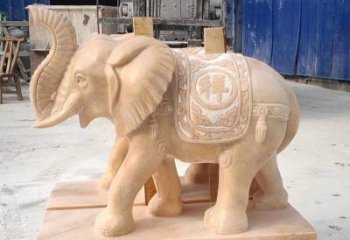 内江完美精准的大象雕塑