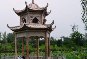 内江装点你的空间，让石雕凉亭景观雕塑点缀你的美