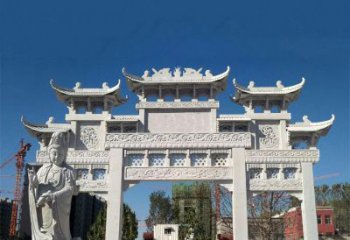 内江中领雕塑牌楼铸铜雕塑
