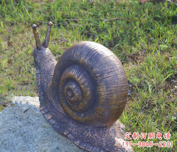 内江蜗牛铜雕