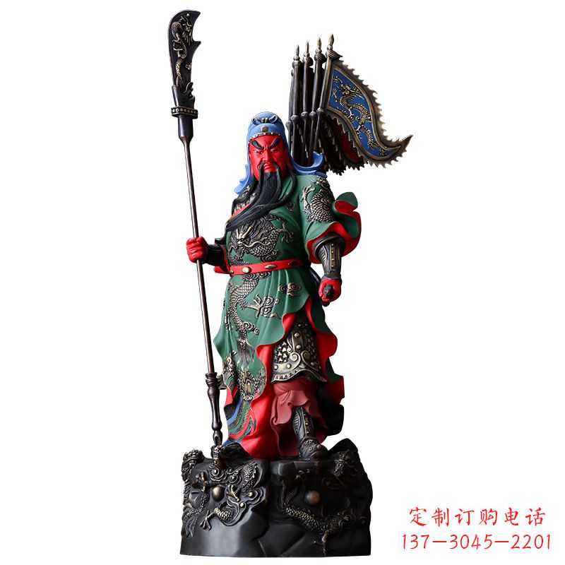 内江武财神关二爷雕塑