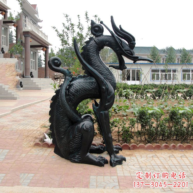 内江西方龙动物神兽雕塑