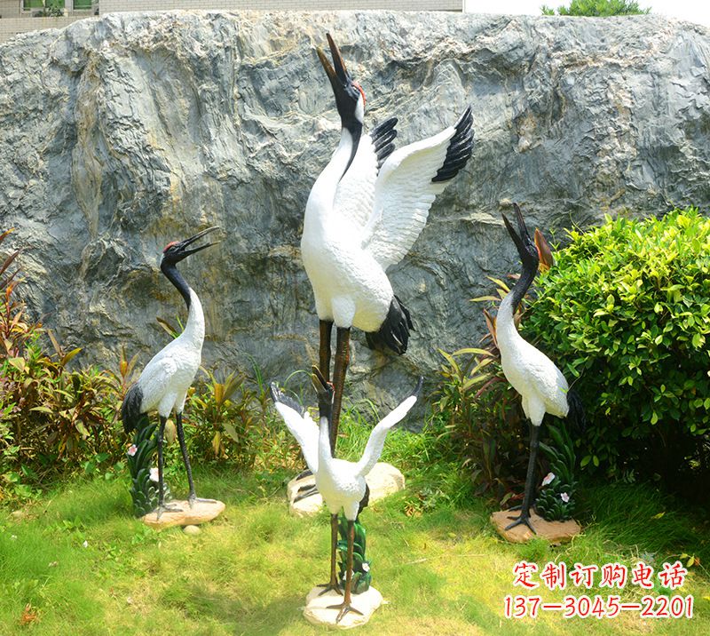 内江仙鹤雕塑 墓地