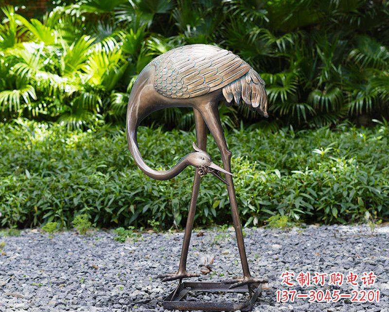 内江仙鹤雕塑喷泉