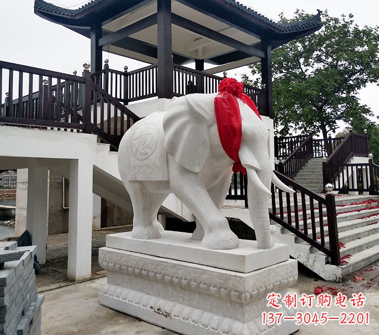 内江小孩大象石雕
