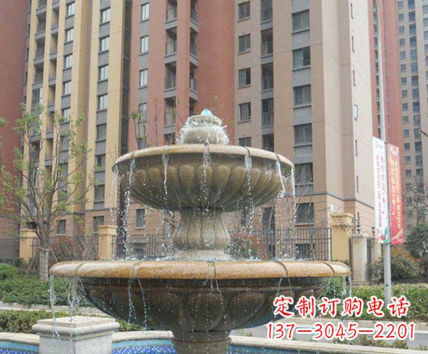 内江小区景观大理石喷泉石雕