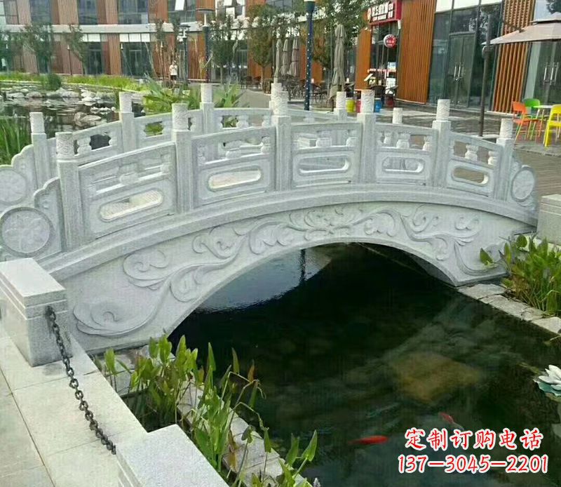 内江小区景观石桥栏杆