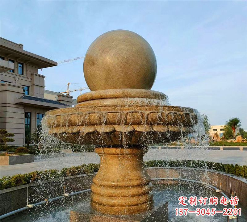 内江小区石喷泉雕塑