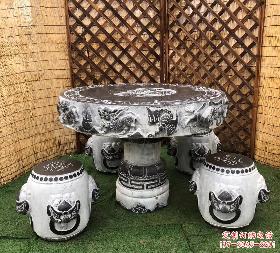 内江小区休闲创意石桌凳