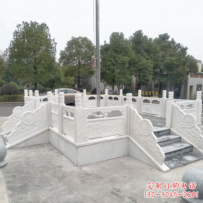 内江校园广场石雕升旗台