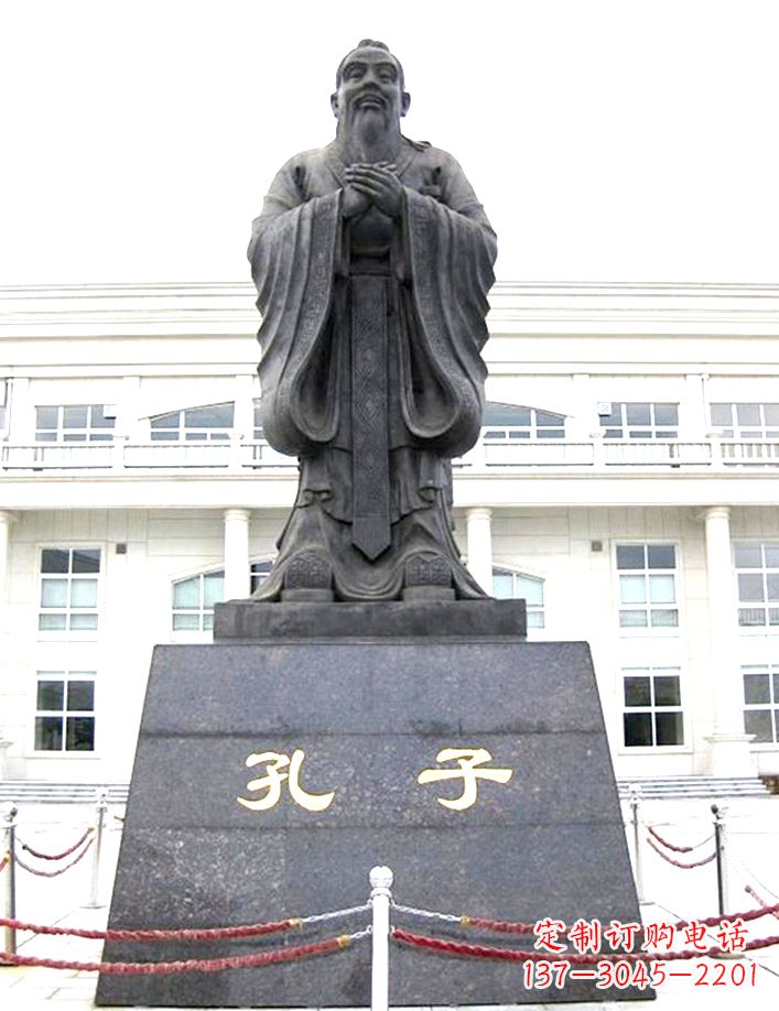 内江校园孔子雕塑