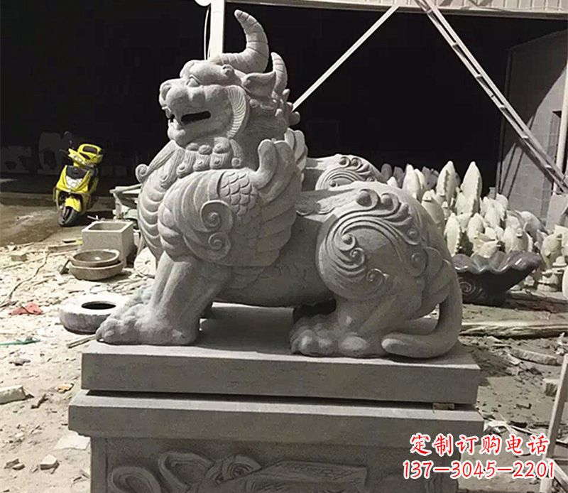 内江獬豸法院门口石雕