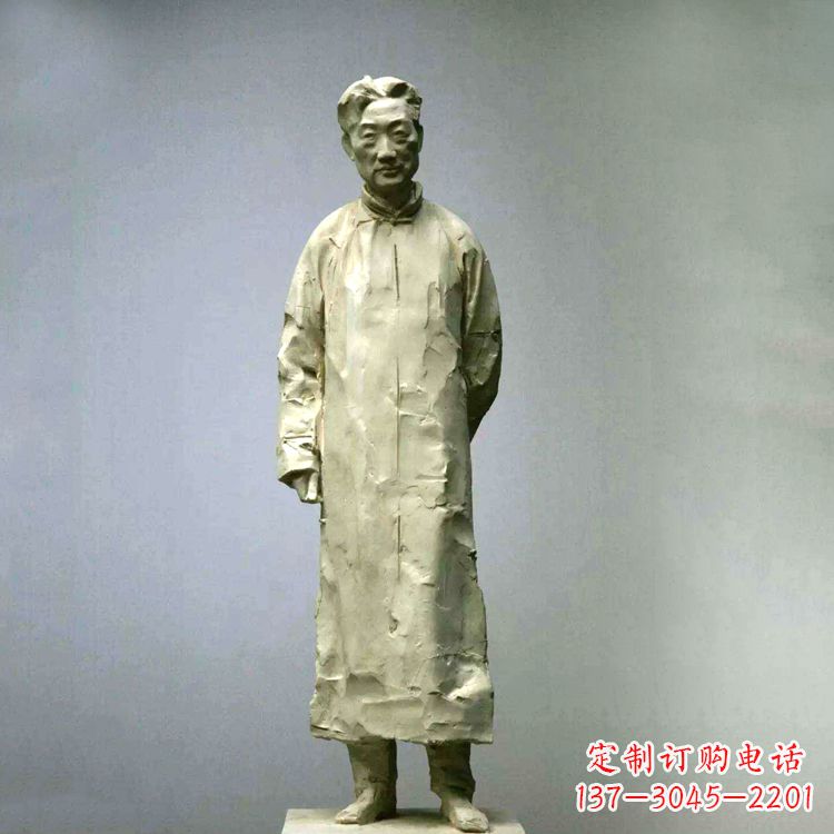 内江徐悲鸿雕塑像石雕历史名人雕像