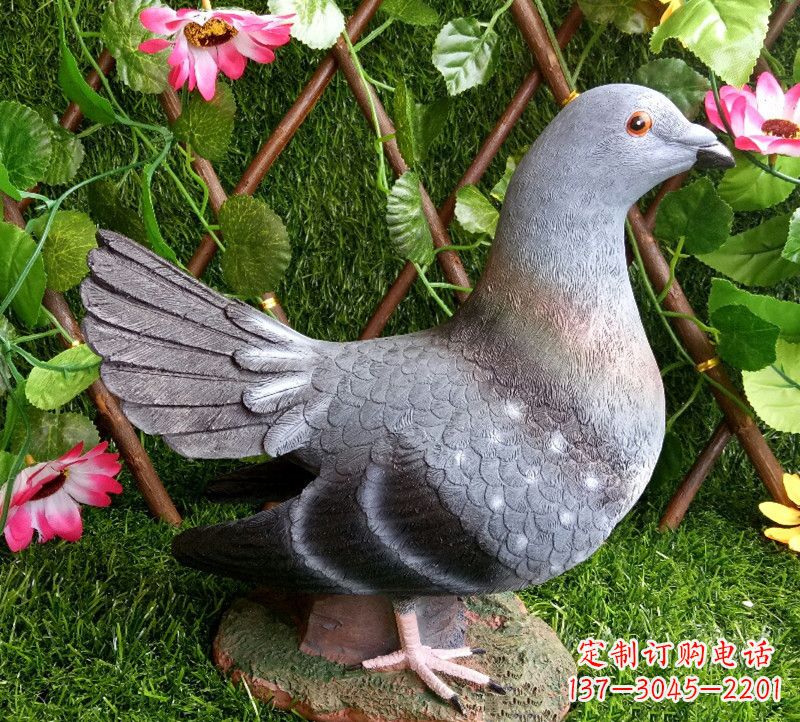 内江学生和平鸽雕塑
