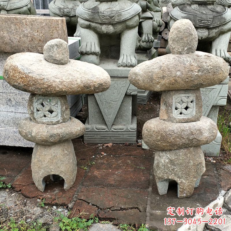 内江异形现代石灯笼