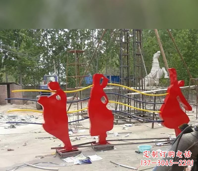 内江音符剪纸雕塑不锈钢