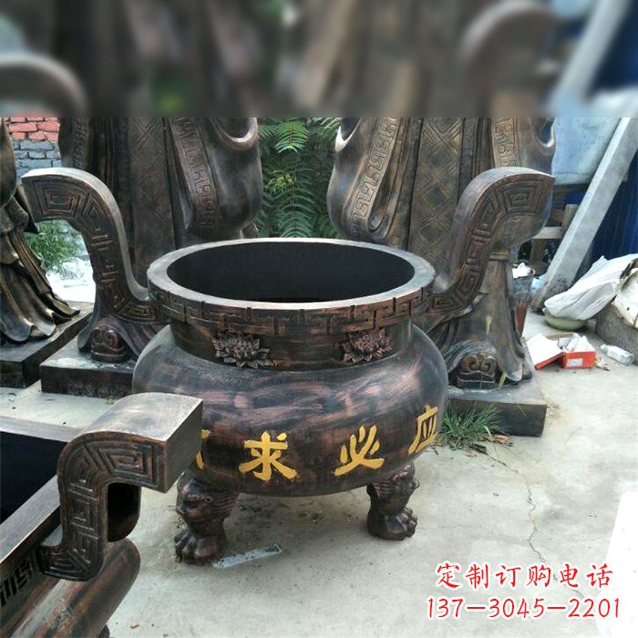 内江有求必应祈福铜雕香炉