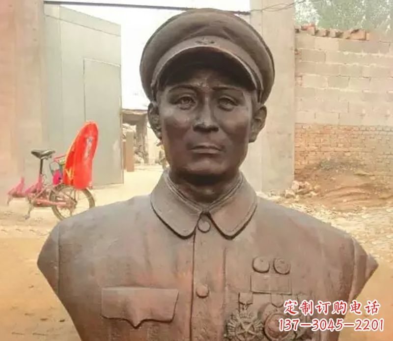 内江元帅名人胸像铜雕