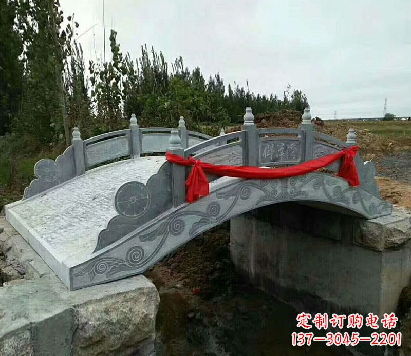 内江园林仿古石拱桥景观雕塑