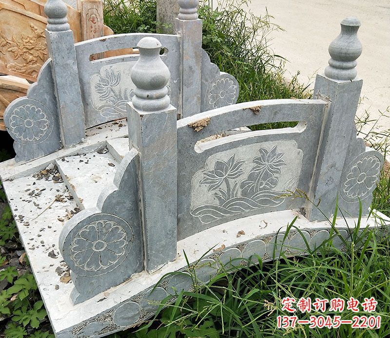 内江园林仿古石栏板景观石雕_1 (2)
