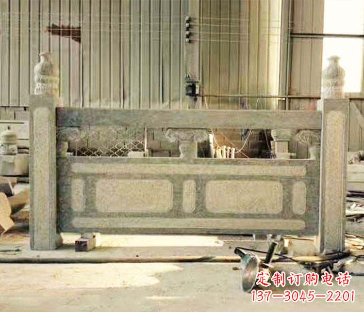 内江园林仿古石栏板景观石雕