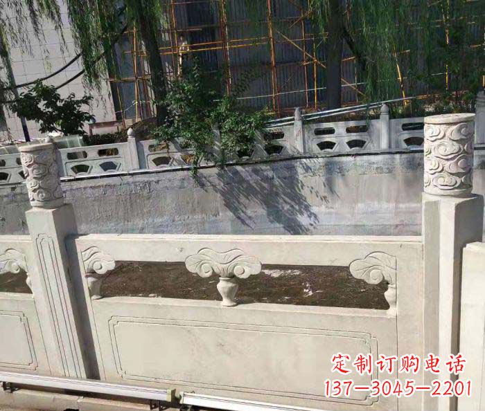 内江园林景观大理石栏板石雕 (6)