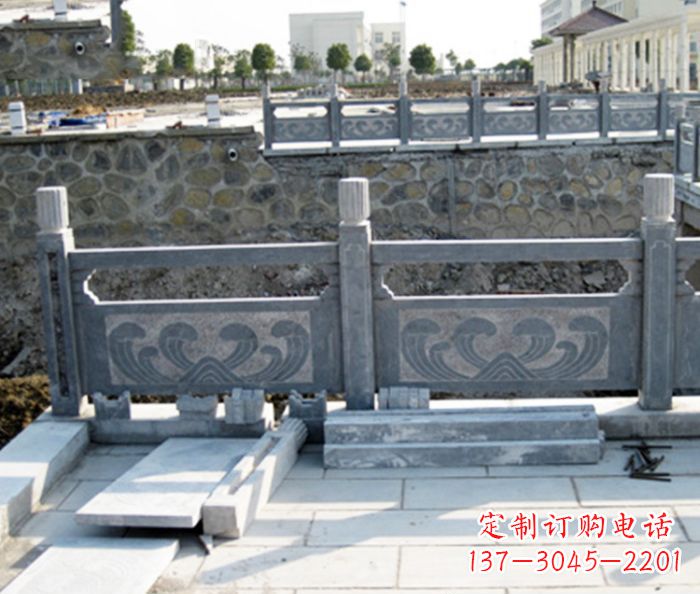 内江园林景观大理石栏板石雕 (11)