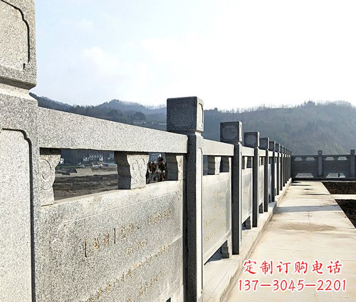 内江园林景观大理石栏板石雕 (14)