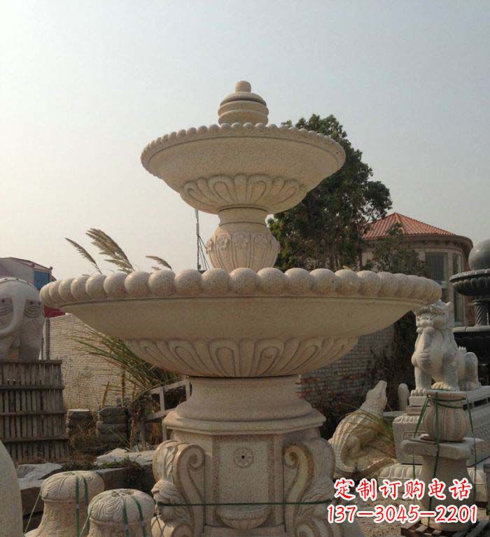 内江园林景观大型喷泉石雕