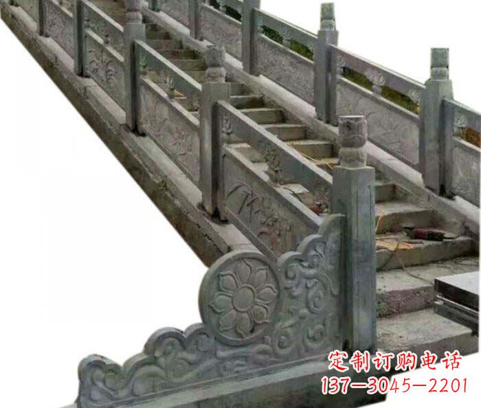 内江园林景观仿古石雕栏板 (4)