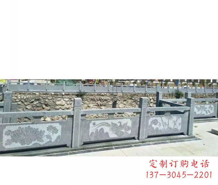 内江园林景观仿古石雕栏板 (5)