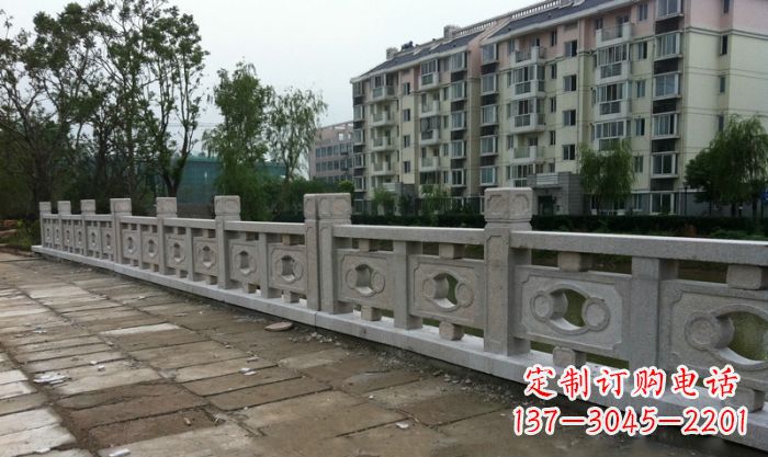 内江园林景观真山桥石雕栏板 (3)