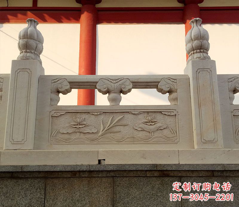 内江园林石浮雕栏板景观石雕 (2)