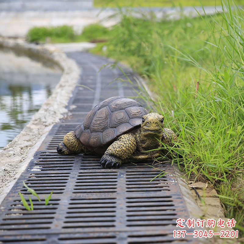 内江园林水景动物仿真乌龟雕塑
