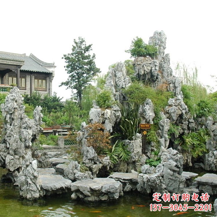 内江园林庭院奇石假山