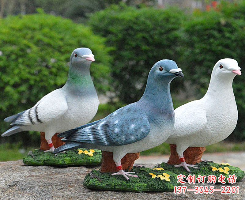 内江长春和平鸽雕塑
