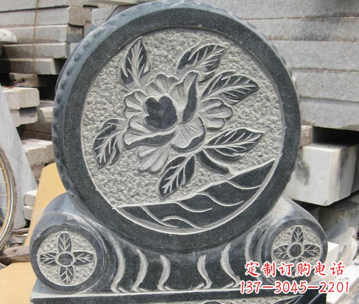 内江招财抱鼓石仿古石门墩