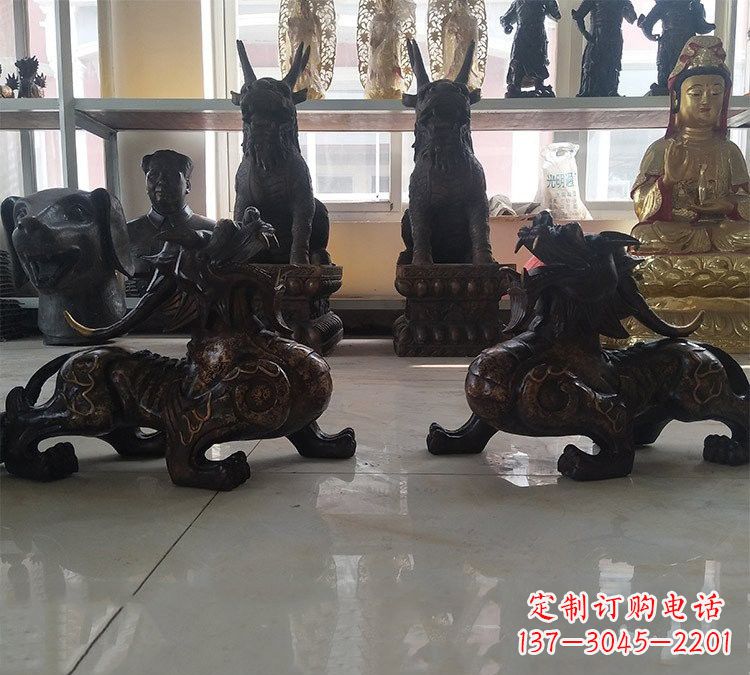 内江招财辟邪貔貅铜雕