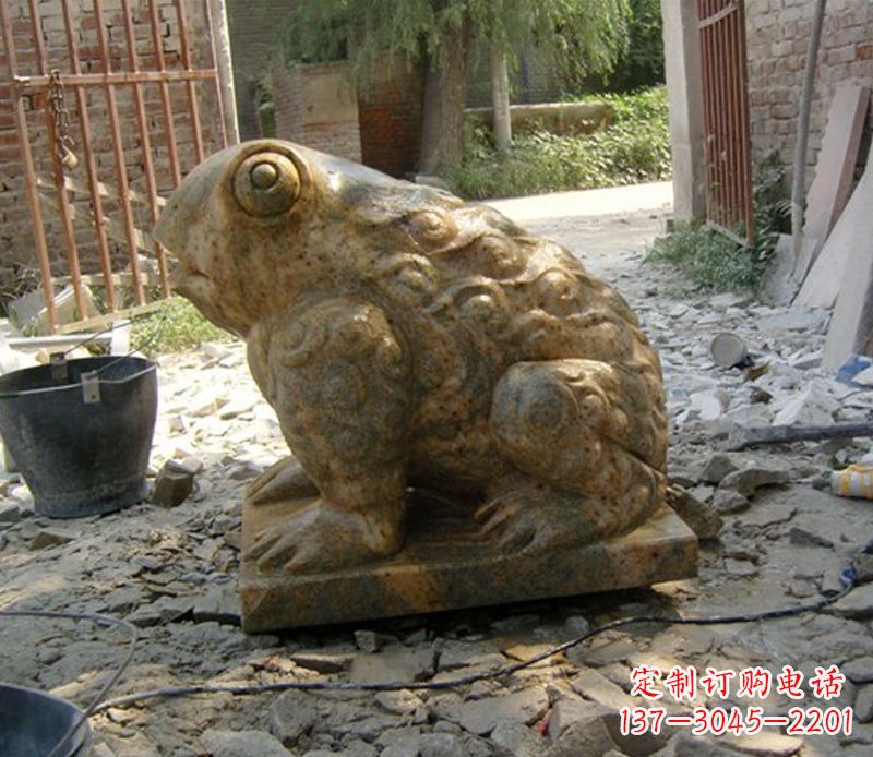 内江招财青蛙石雕