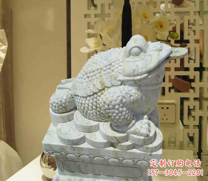内江招财神兽金蟾石雕