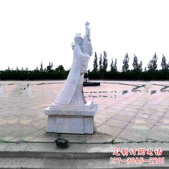 内江中国古代四大美女之王昭君广场石雕塑