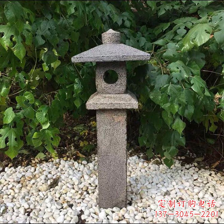 内江中式复古园林石灯