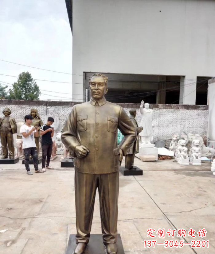 内江周恩来铜雕 (3)