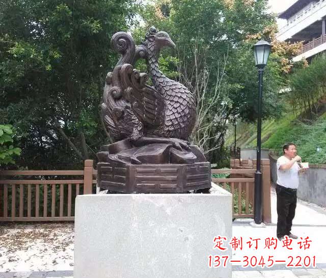 内江朱雀神兽雕塑