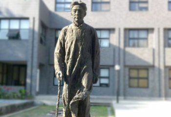 内江校园名人徐悲鸿雕塑