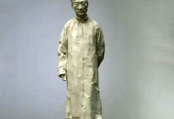 内江徐悲鸿雕塑像石雕历史名人雕像