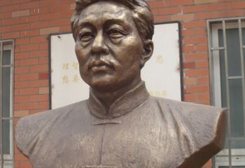 内江徐悲鸿胸像铜雕 