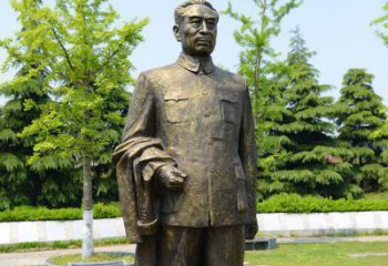 内江周总理伟人铜雕