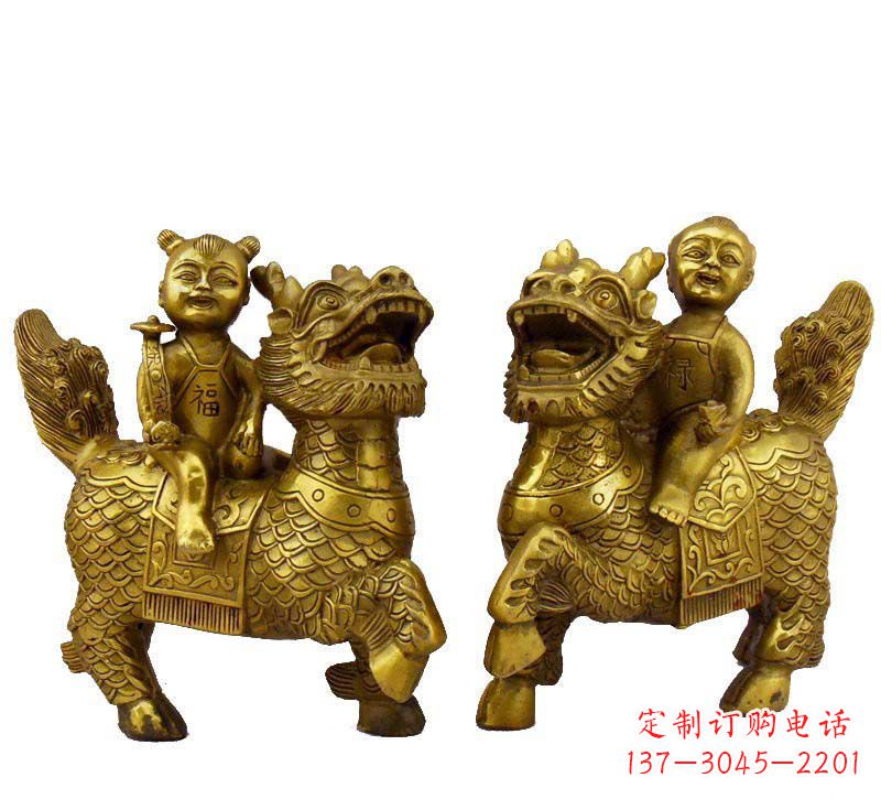 内江铸铜福禄麒麟