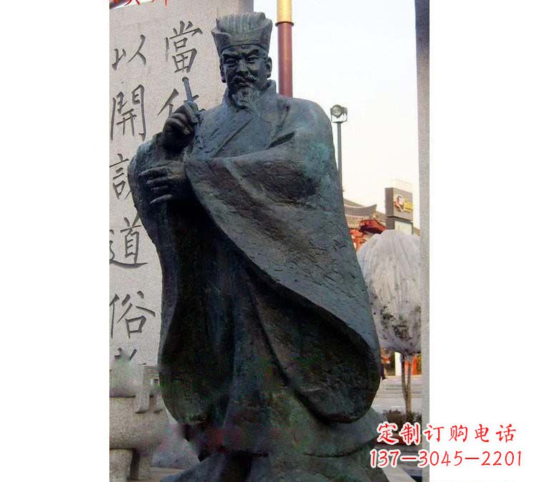 内江铸铜古代名人颜真卿
